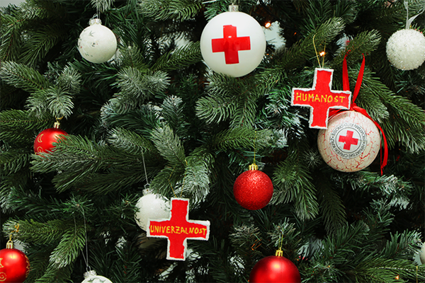 Božićna čestitka Hrvatskog Crvenog križa